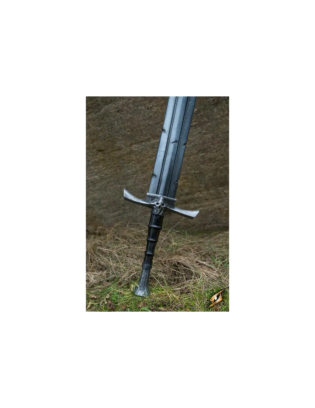 Espada Draug fantástica en látex para LARP, 100 cm.