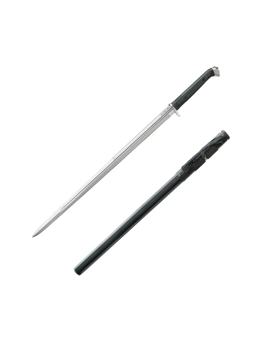 Espada Honshu Boshin funcional de doble filo con vaina