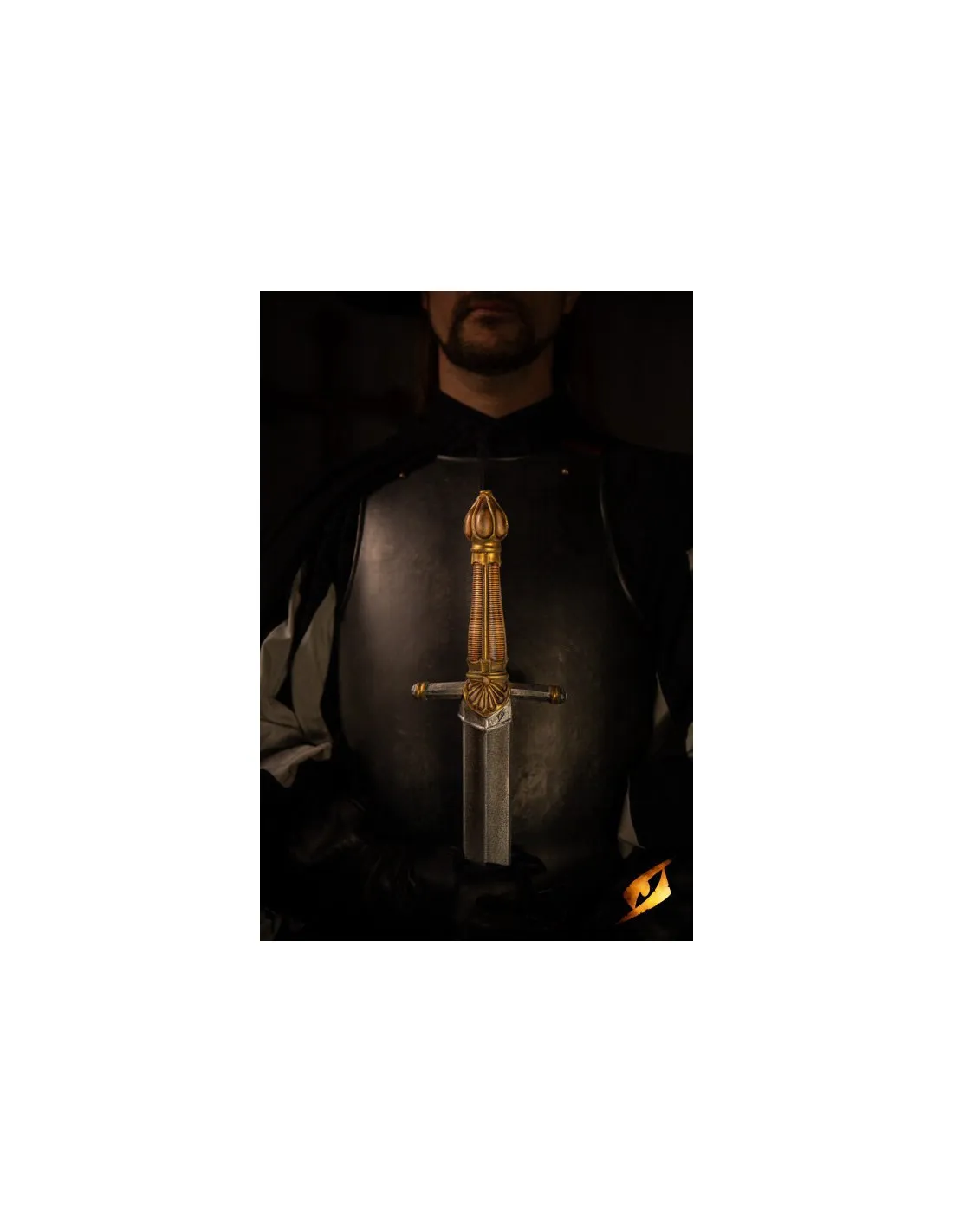 Espada LARP Duelista Dorado serie Vanguard Epic Armoury