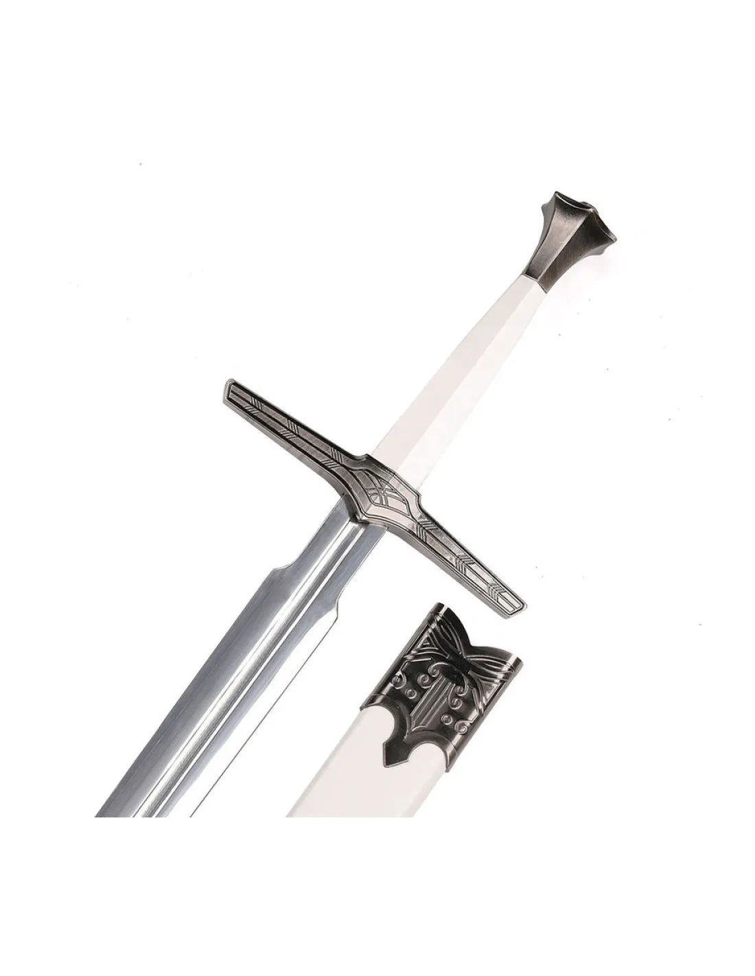 Espada plateada Geralt de Rivia, the Witcher, versión Netflix