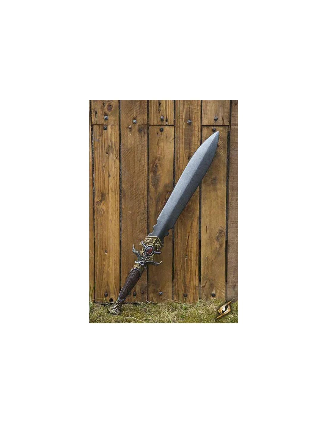 Espada Real Elfa en látex para LARP, 60 cm.