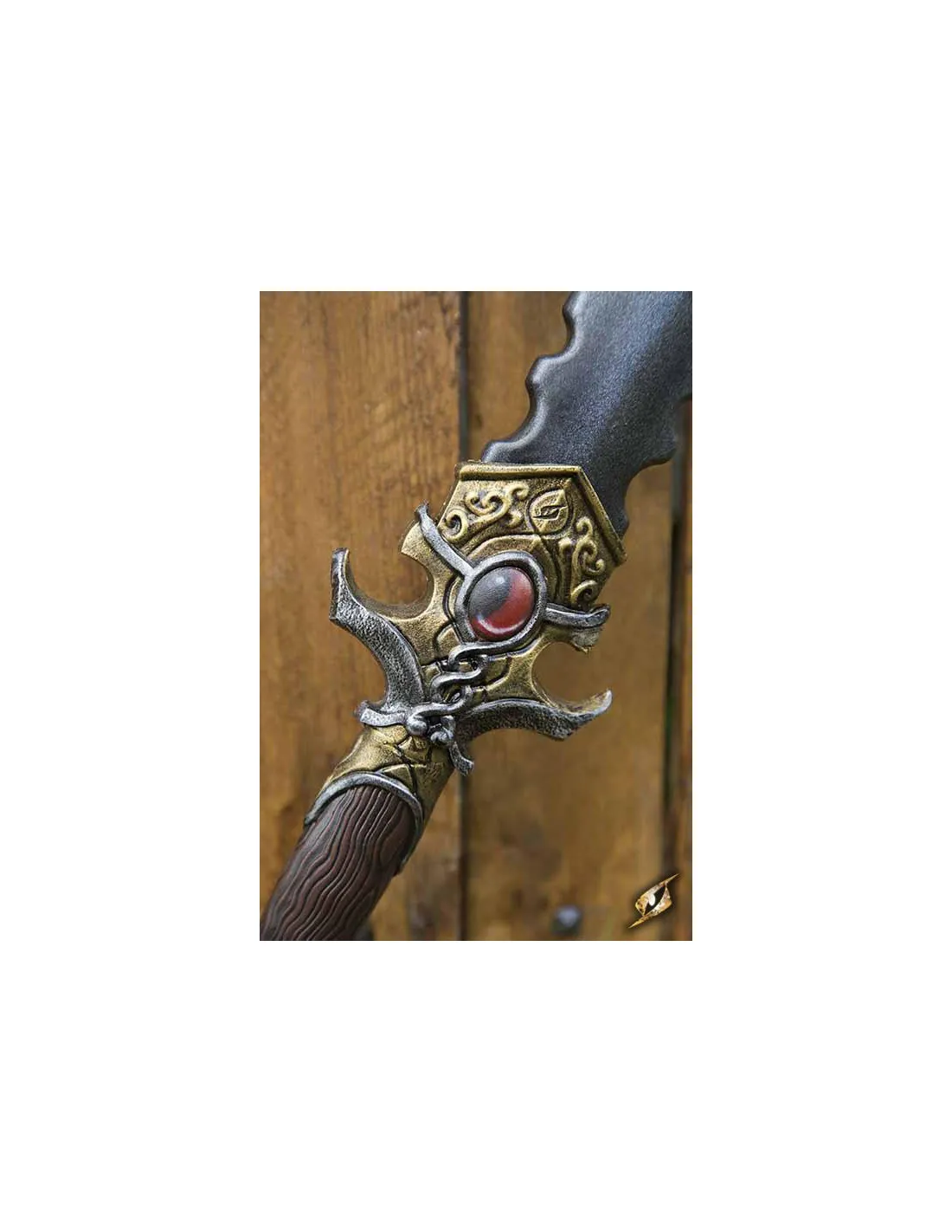 Espada Real Elfa en látex para LARP, 60 cm.