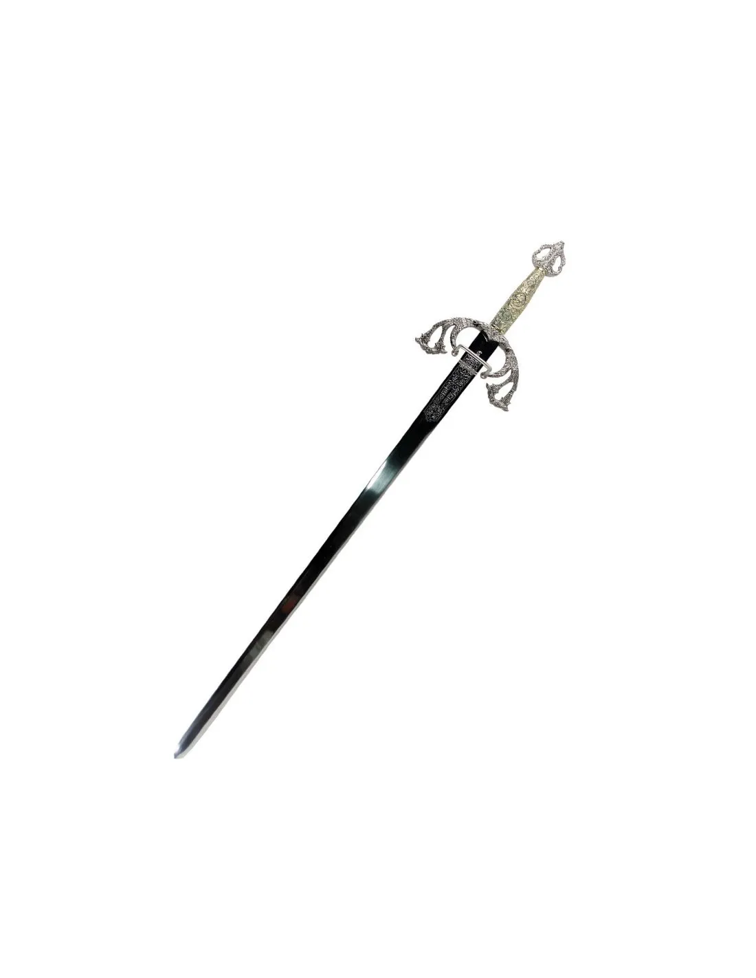 Espada Tizona Cid con puño cincelado