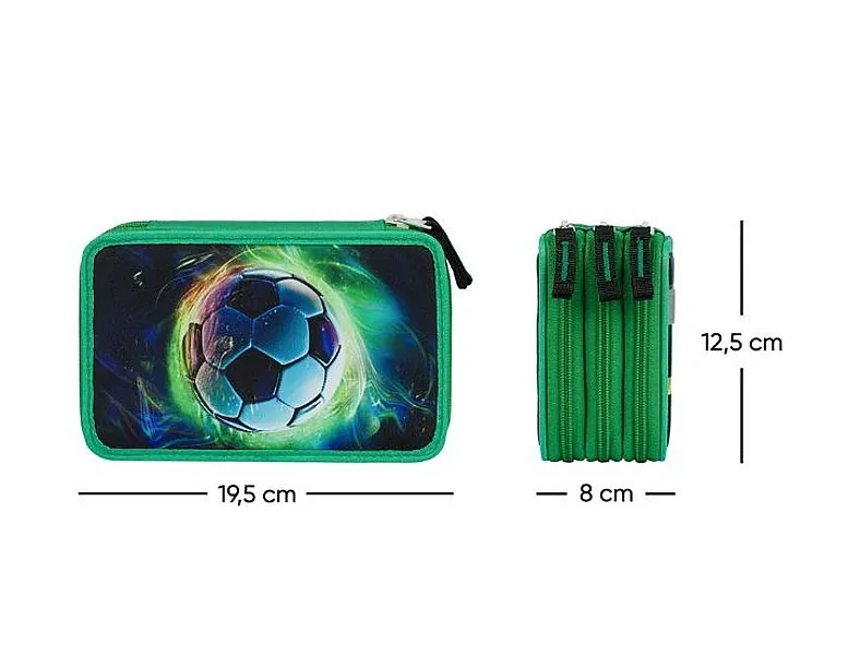 ESTUCHE BAAGL KLASIK TříPATROVý  FOTBAL Míč  BOY´S