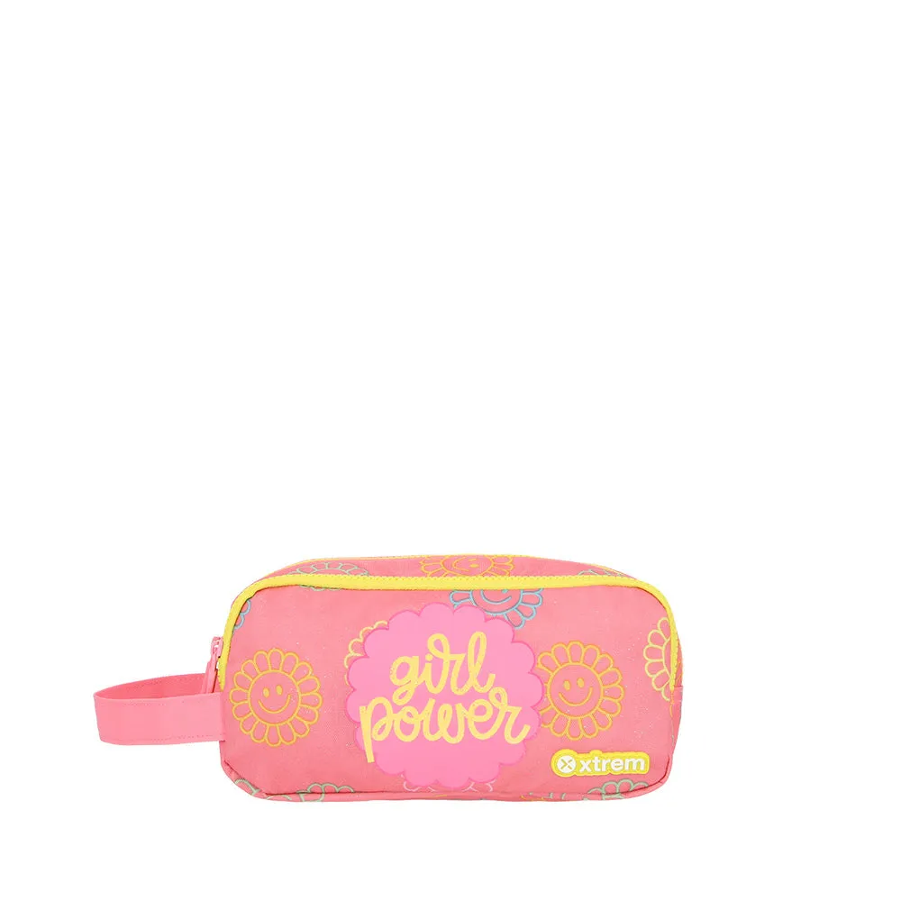 Estuche para lapices grande University rosado
