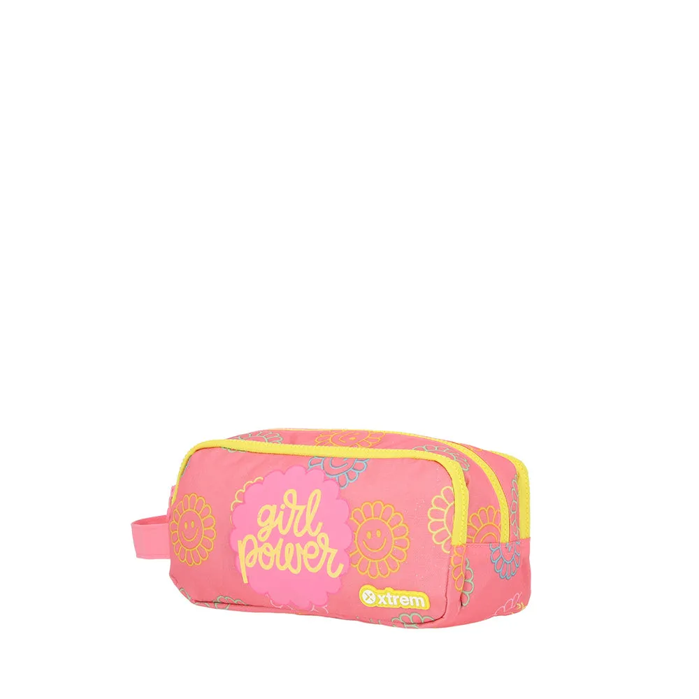 Estuche para lapices grande University rosado