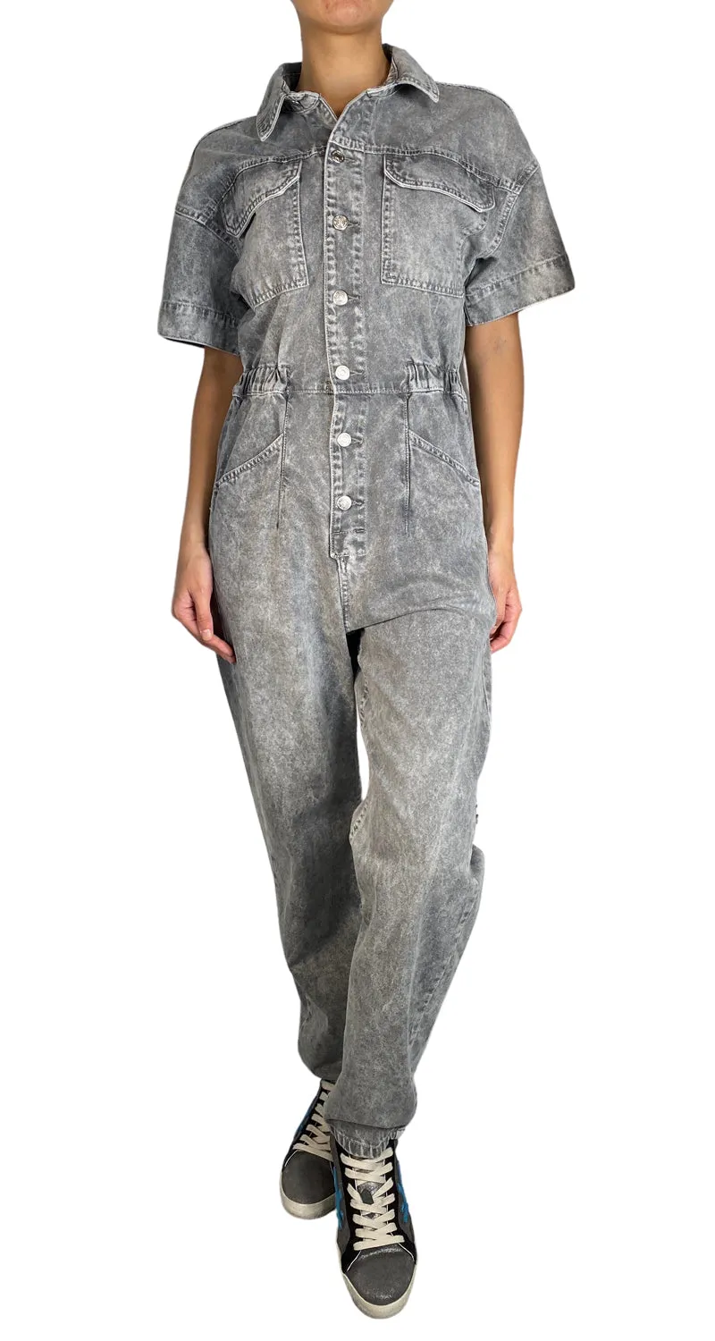 FREE PEOPLE Enterito Denim Gris
