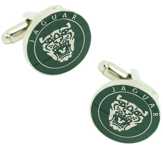 Gemelos para camisa Logo Parrilla Jaguar Verde