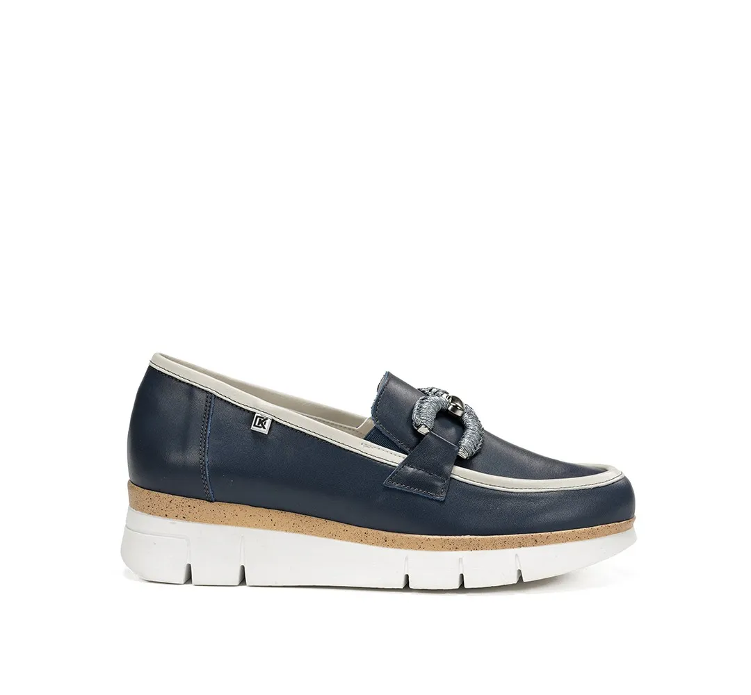 INDIA D9298 Mocasín Azul