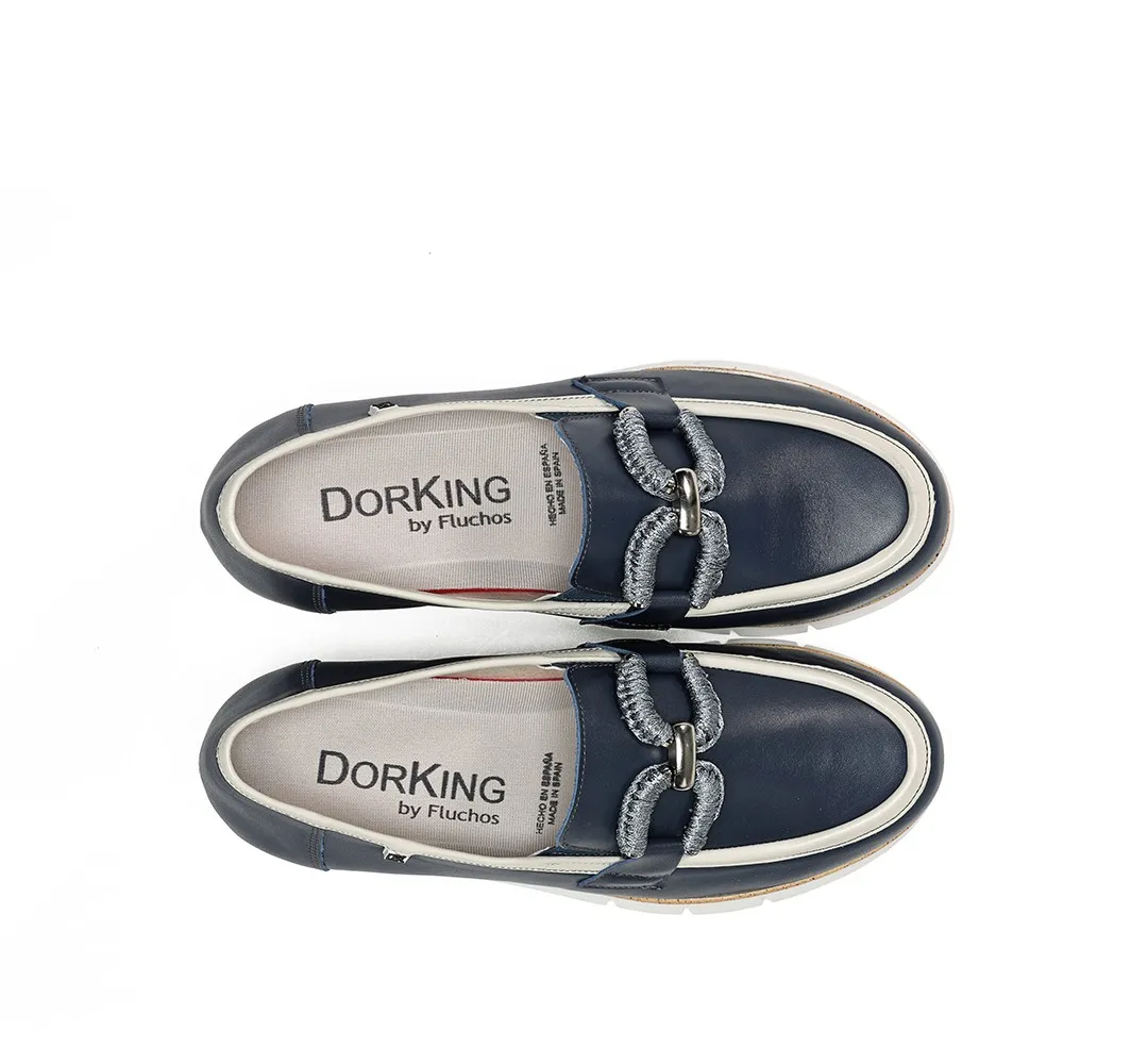 INDIA D9298 Mocasín Azul