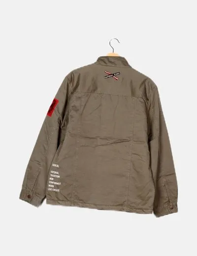 Kaporal Cazadora cargo verde