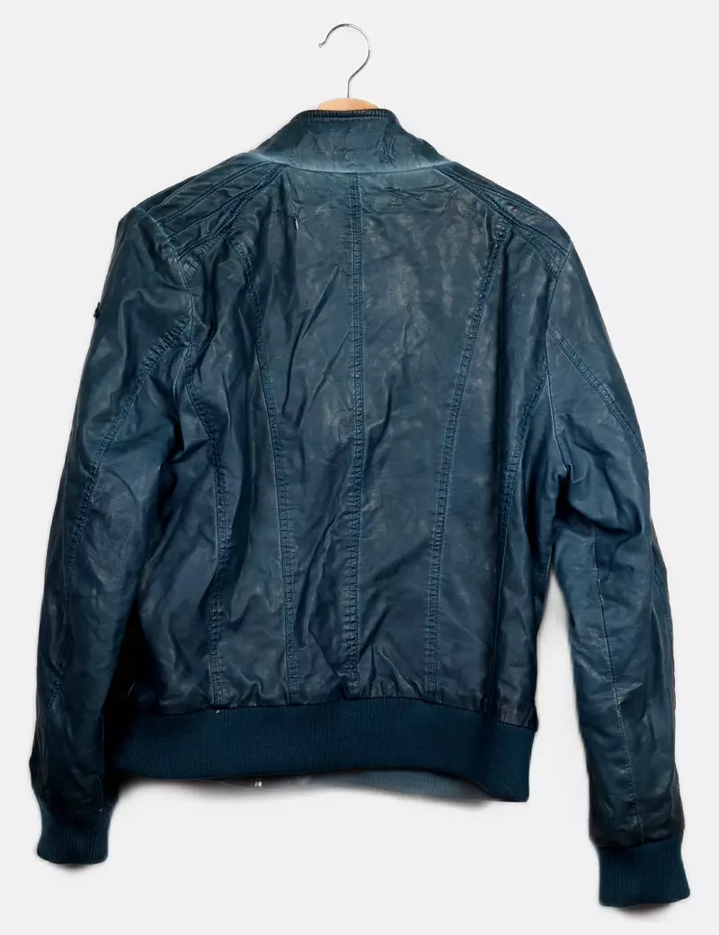 Koroshi Chaqueta biker Polipiel