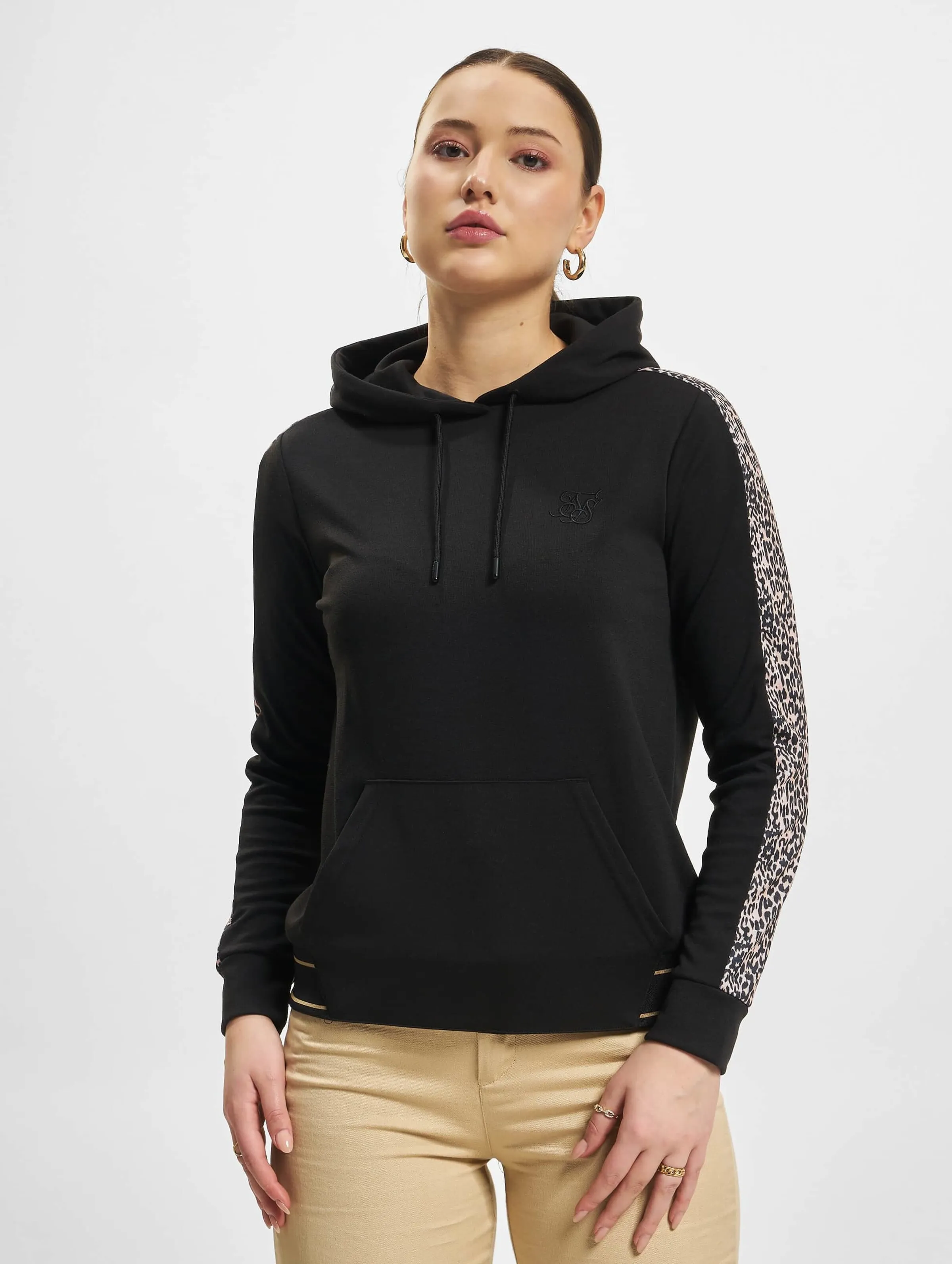 Leopard Print Panelled