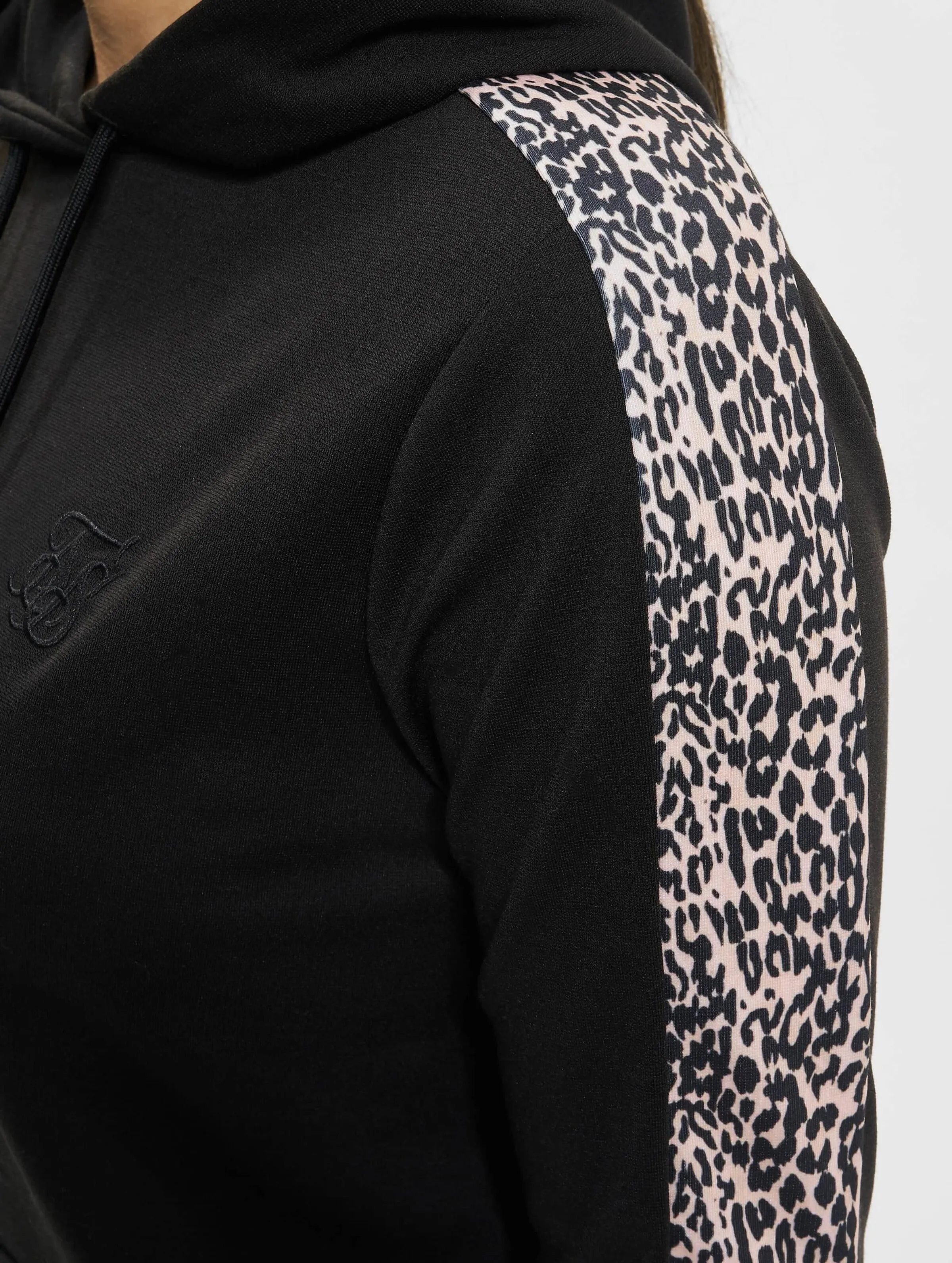 Leopard Print Panelled