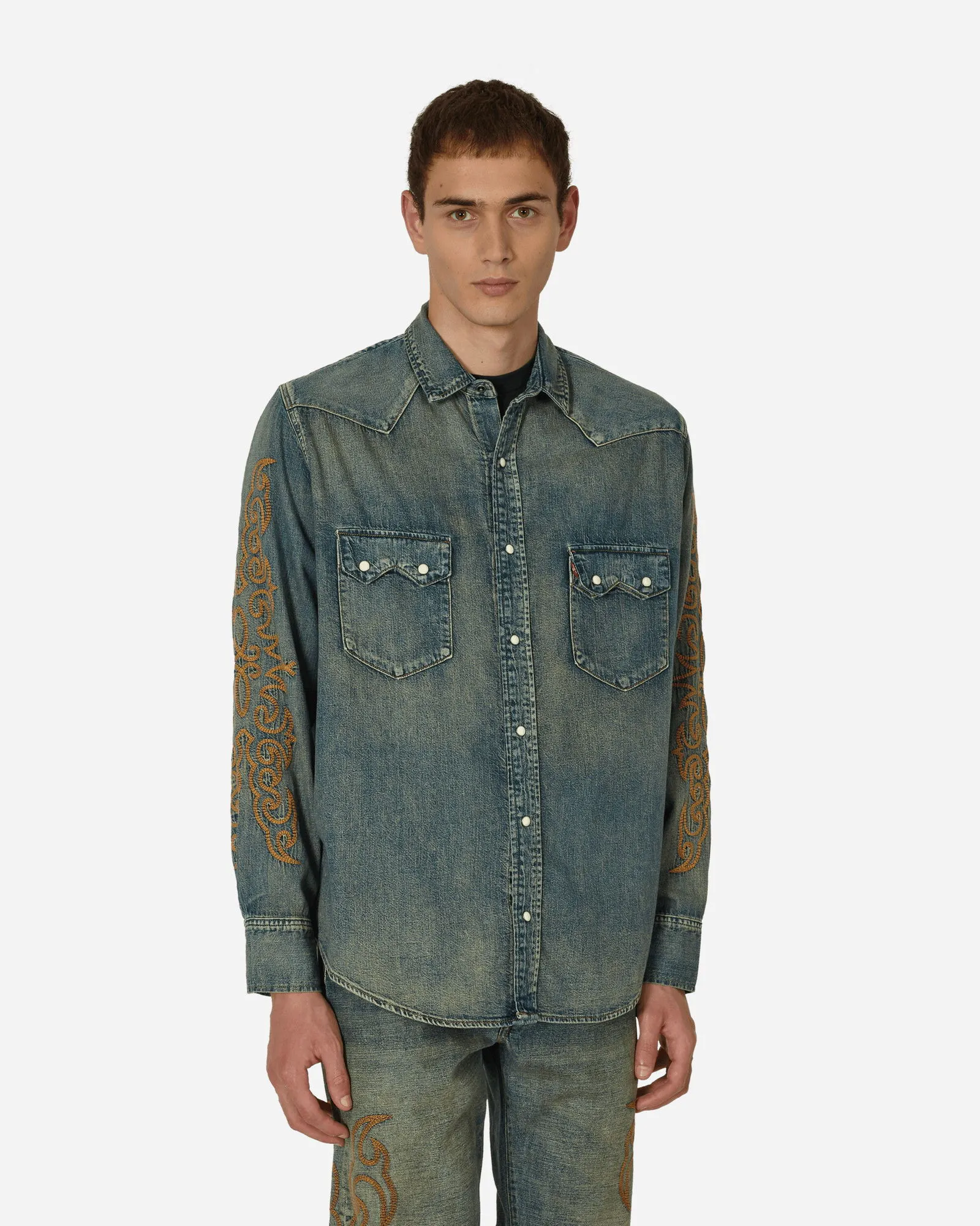 Levi's Tears Western Stitch