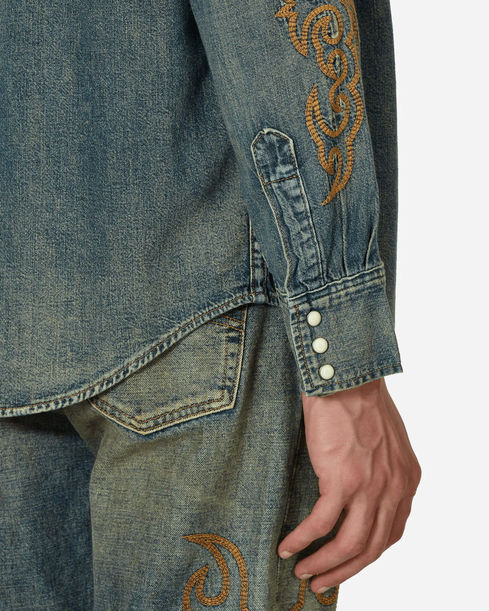 Levi's Tears Western Stitch
