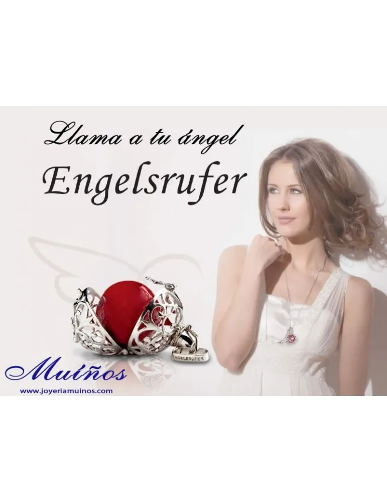 Llamador de ángeles plata azul Engelsrufer (3 tamaños)