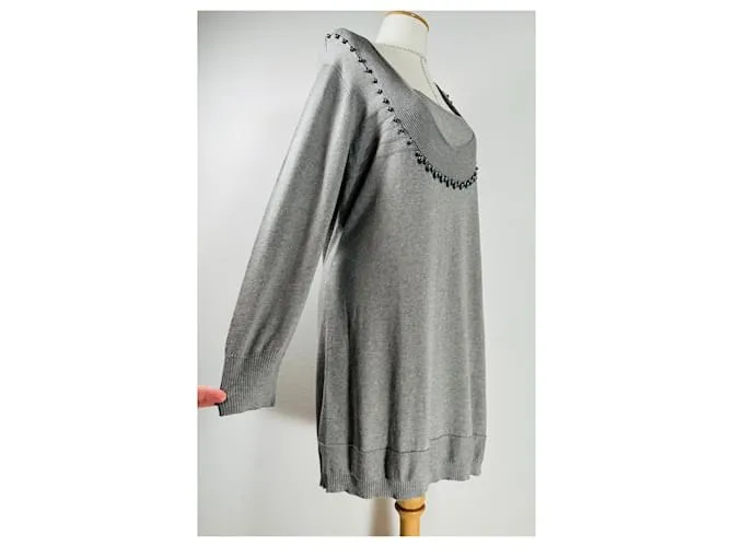 Louis Féraud Vestidos Gris 