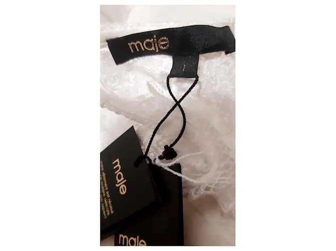 Maje Rosalba Blanco roto 