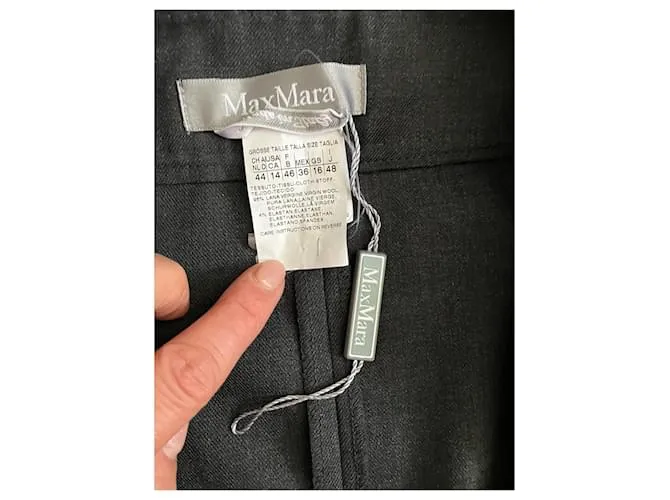Max Mara Afueras Gris 