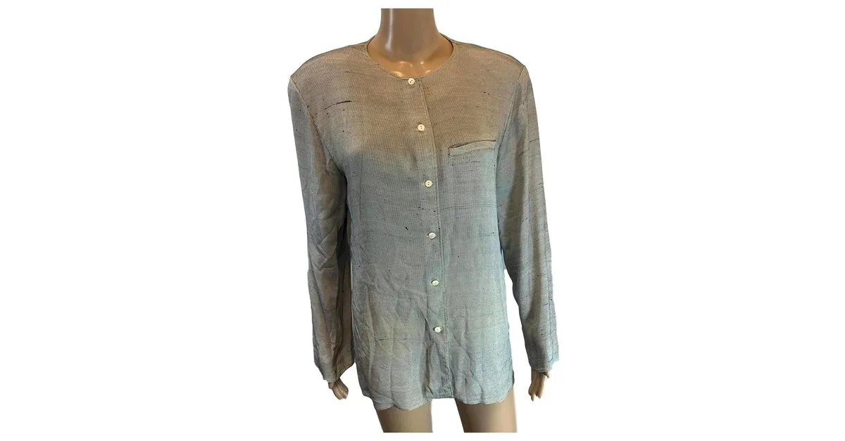 Max Mara Top gris 