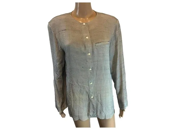 Max Mara Top gris 