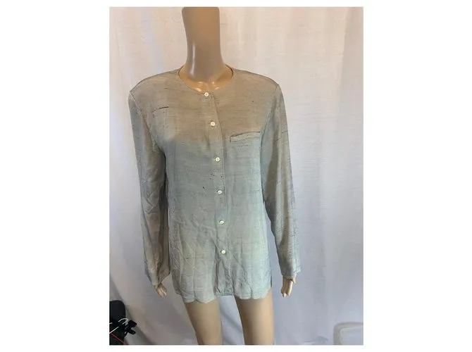Max Mara Top gris 