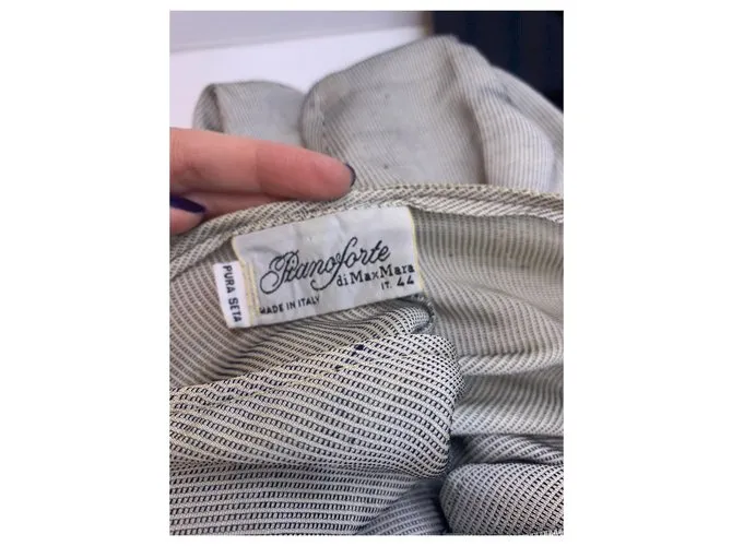 Max Mara Top gris 