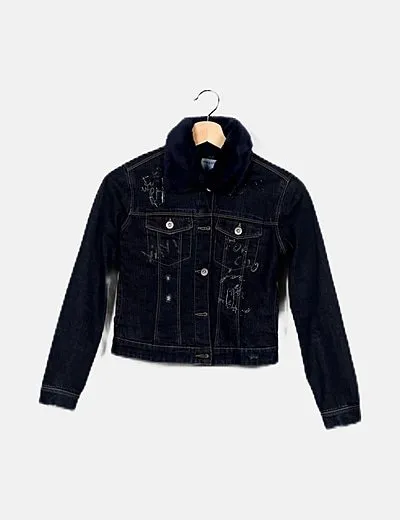 Mayoral Chaqueta denim acolchada