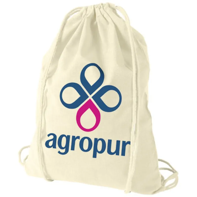 Mochila de cuerdas de algodón personalizada Oregon