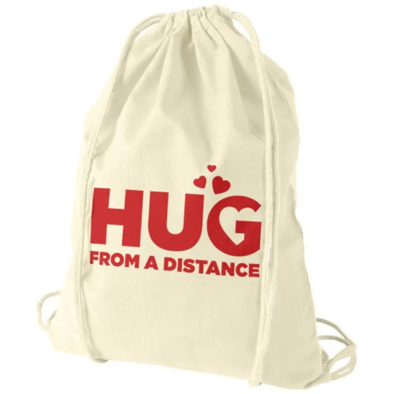Mochila de cuerdas de algodón personalizada Oregon