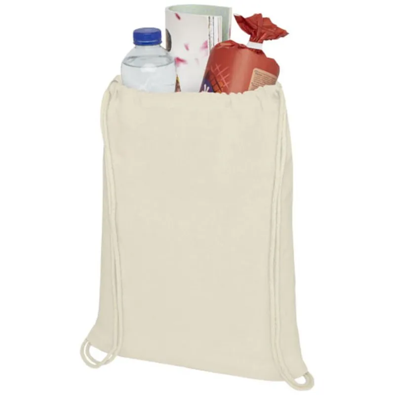 Mochila de cuerdas de algodón personalizada Oregon