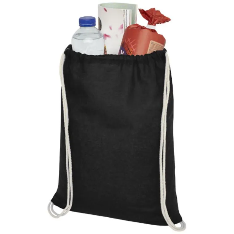 Mochila de cuerdas de algodón personalizada Oregon