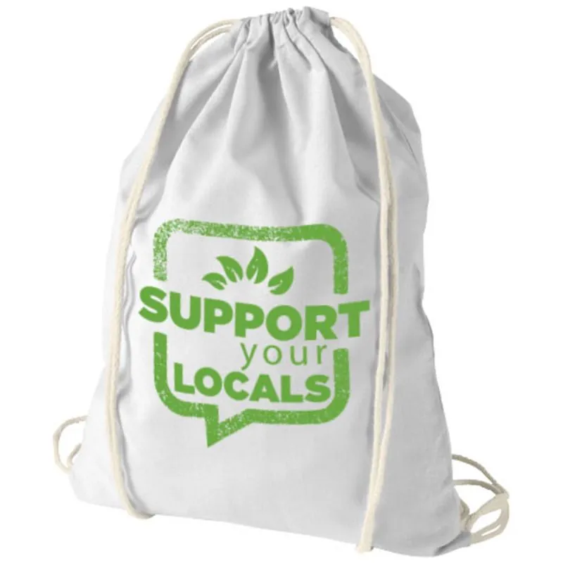 Mochila de cuerdas de algodón personalizada Oregon