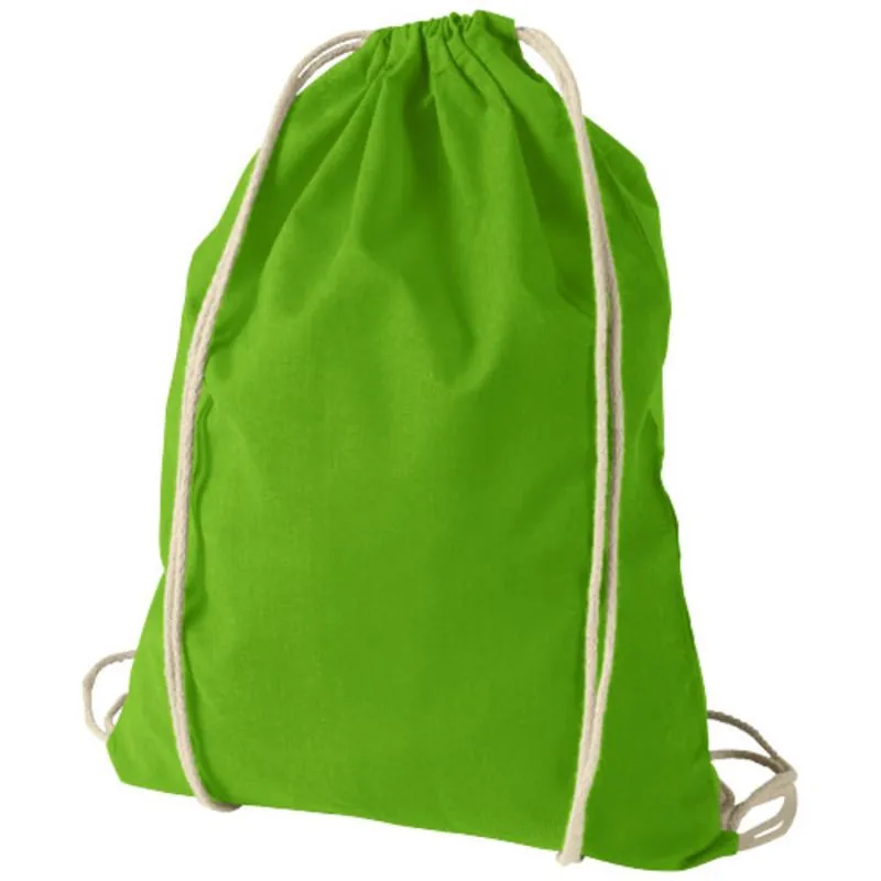 Mochila de cuerdas de algodón personalizada Oregon