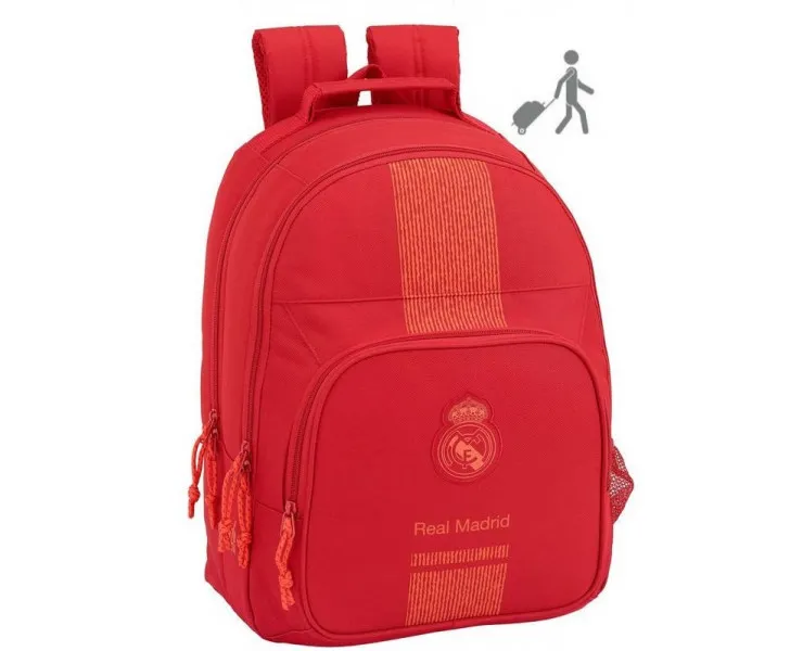 Mochila doble departamento grande Real Madrid