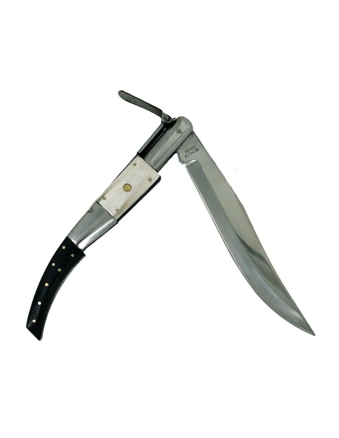 Navaja Artesanal de carraca con mango Asta Toro