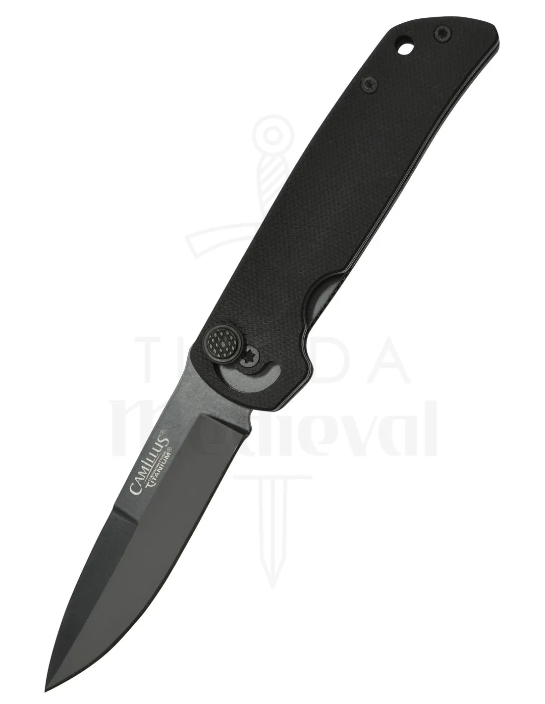 Navaja de campo Camillus modelo CUDA MINI, negro