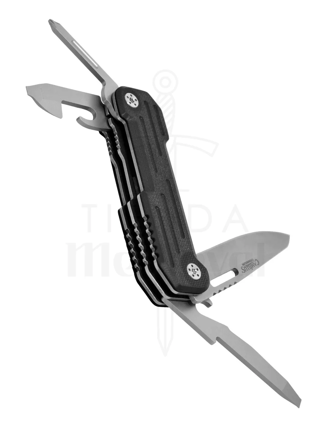 Navaja multiusos Camillus modelo Pocket Block, negro