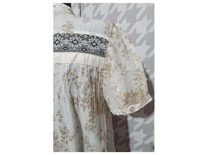 Noa Noa Vestidos Blanco Multicolor 