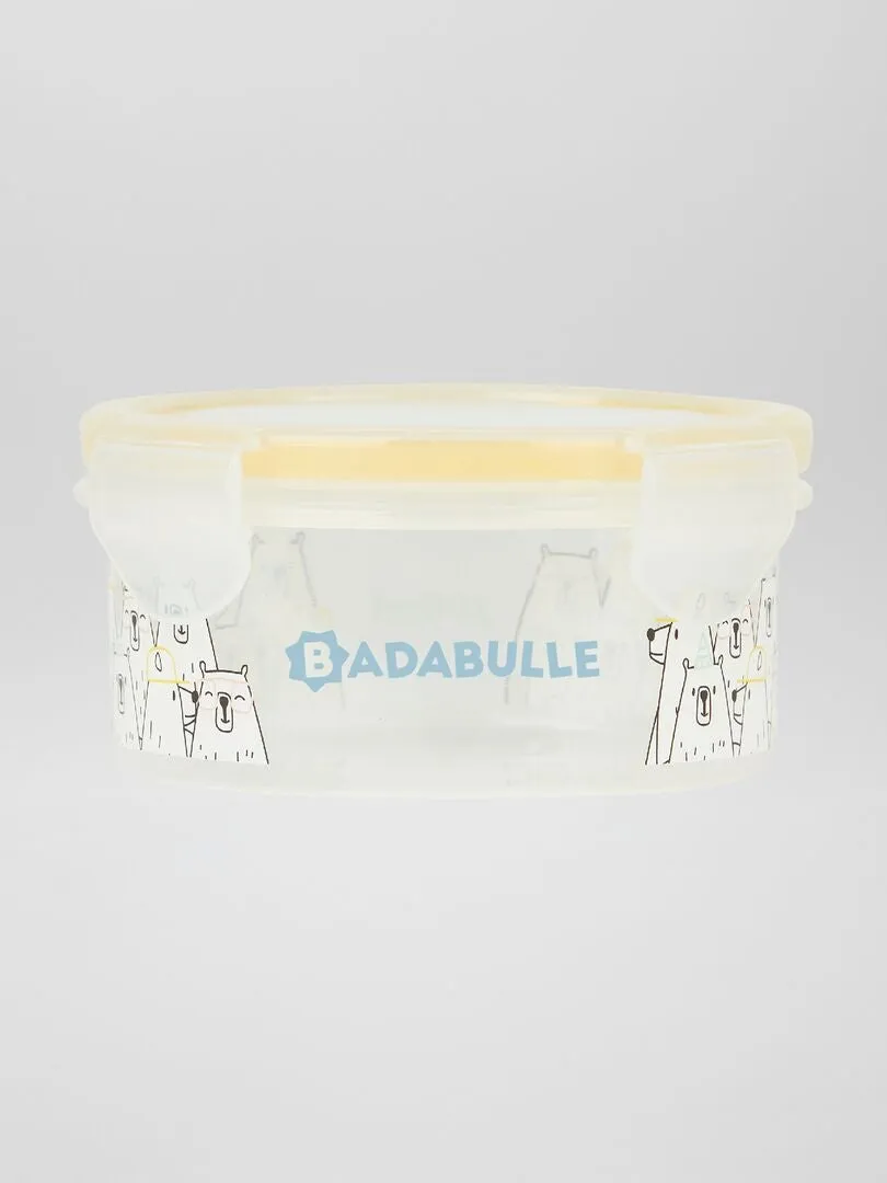 PACK DE 3 ENVASES DE CONSERVACIóN 'BADABULLE'  BLANCO