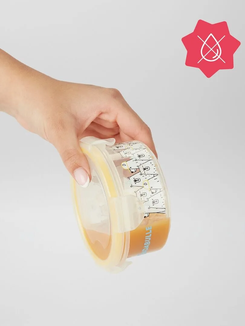 PACK DE 3 ENVASES DE CONSERVACIóN 'BADABULLE'  BLANCO