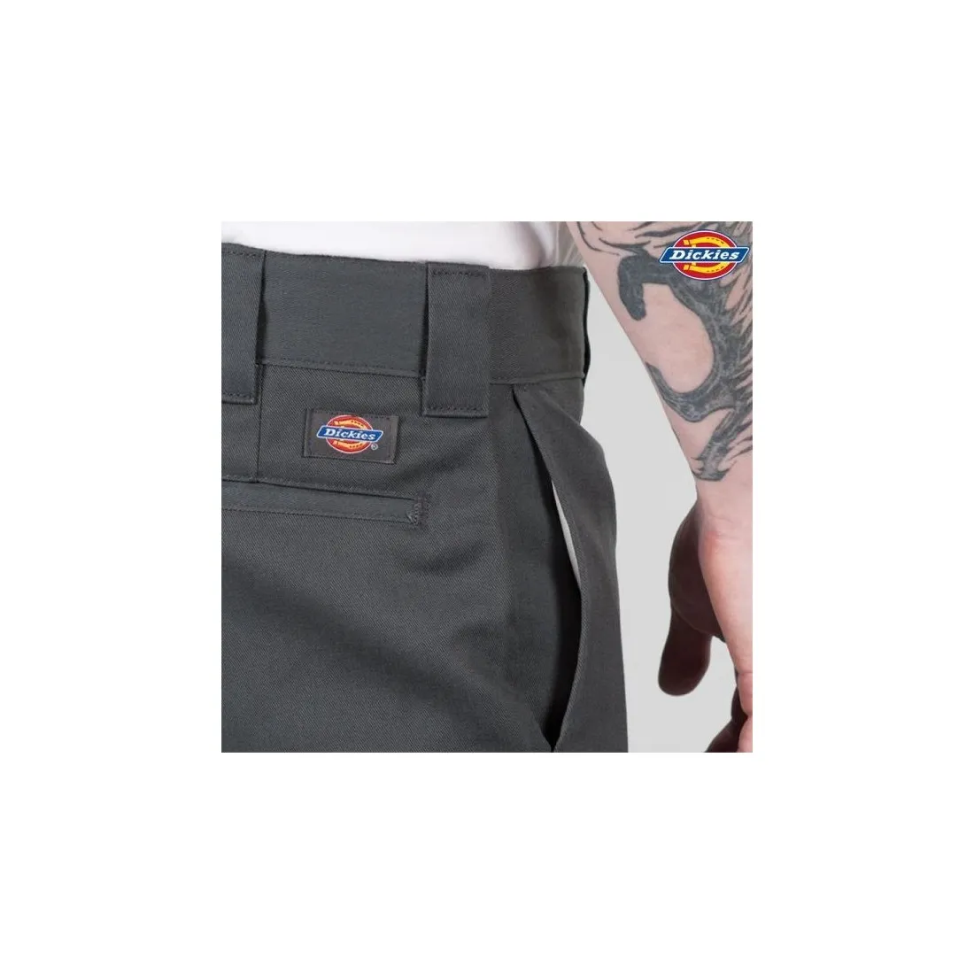 PANTALON DICKIES 873 coupe droite gris