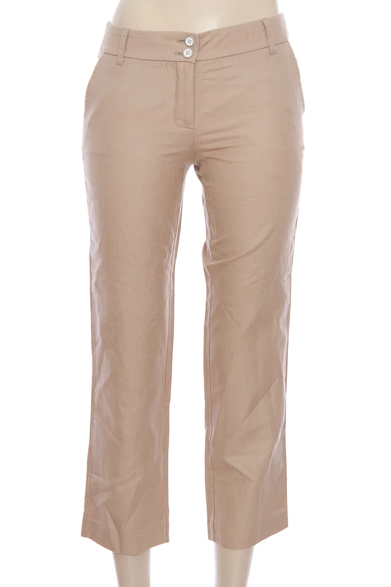PANTALóN COLOR BEIGE  ESPRIT