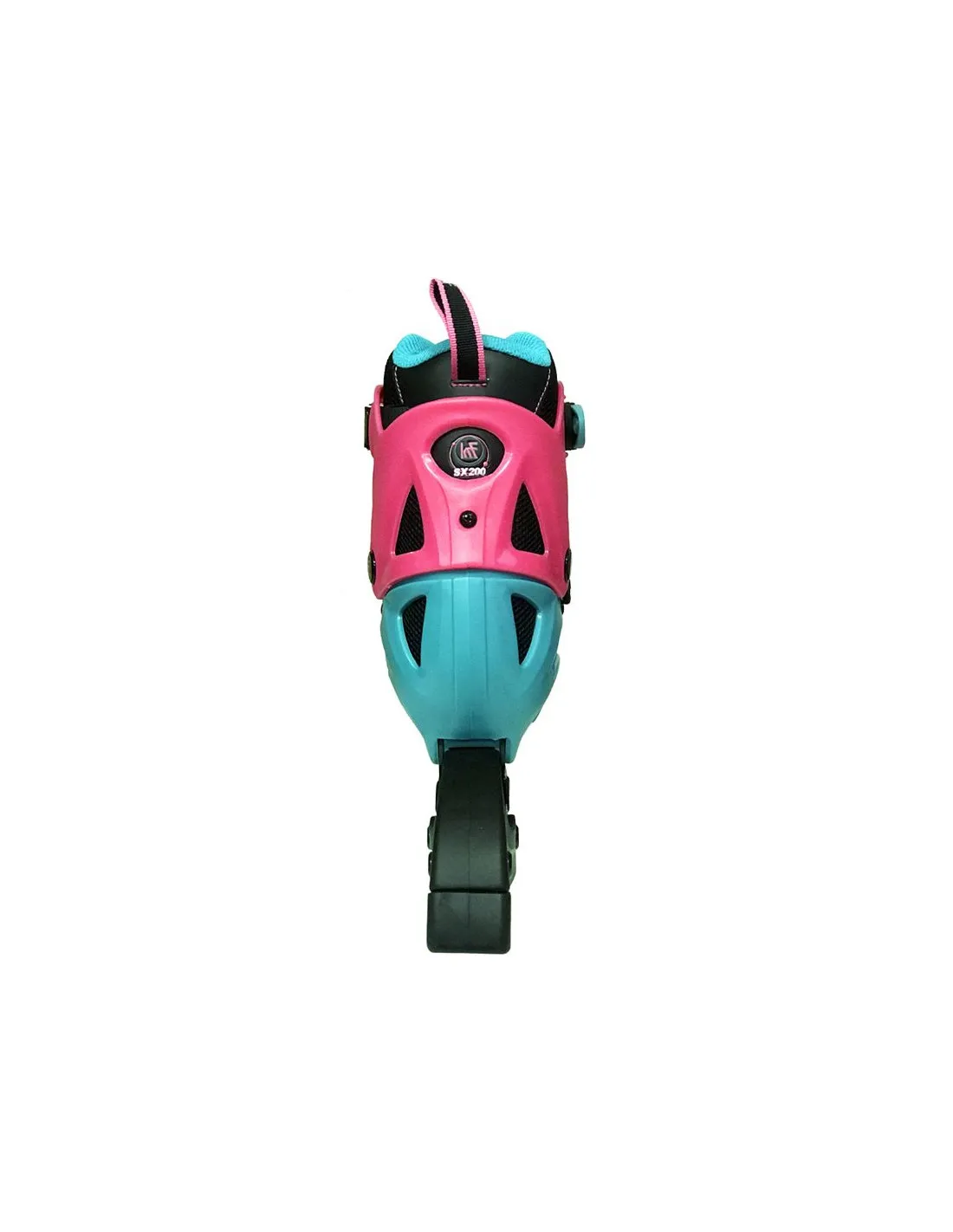 PATINES EN LíNEA AJUSTABLES KRF FREESKATE SX200 JR ROSA/AZUL
