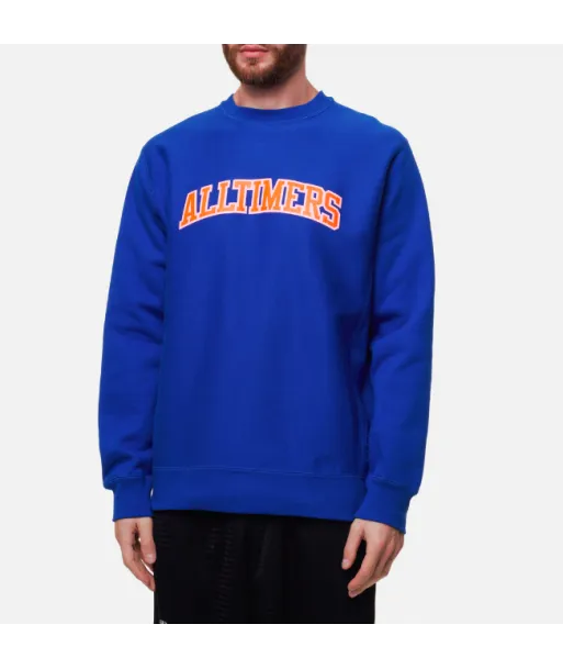 Poleron Crewneck Alltimers City College Azul