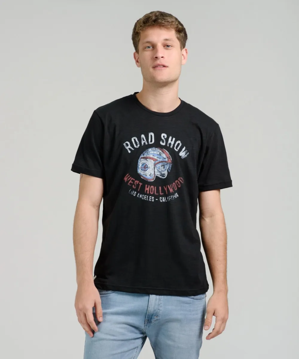 Remera Print Flame 2