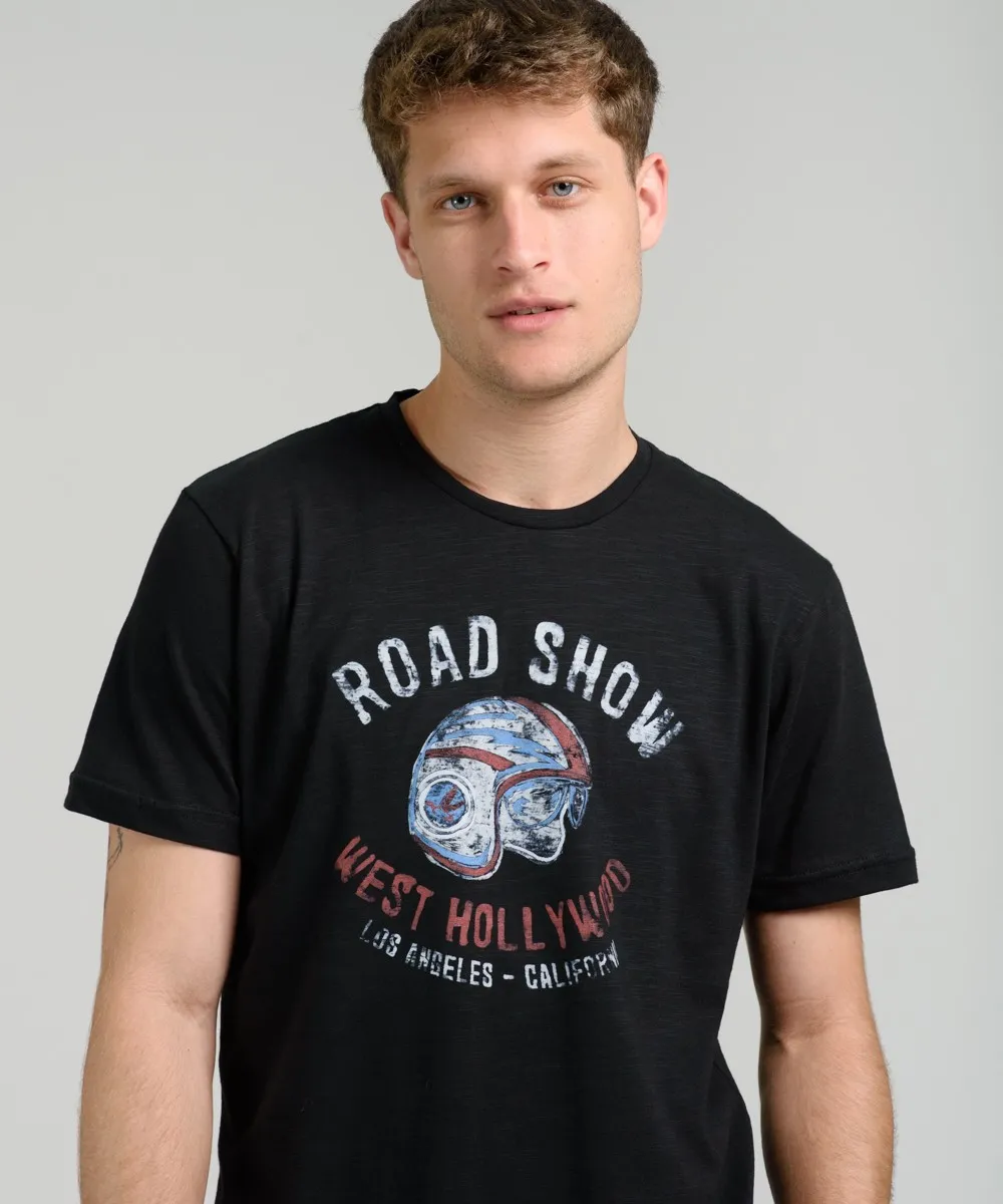 Remera Print Flame 2