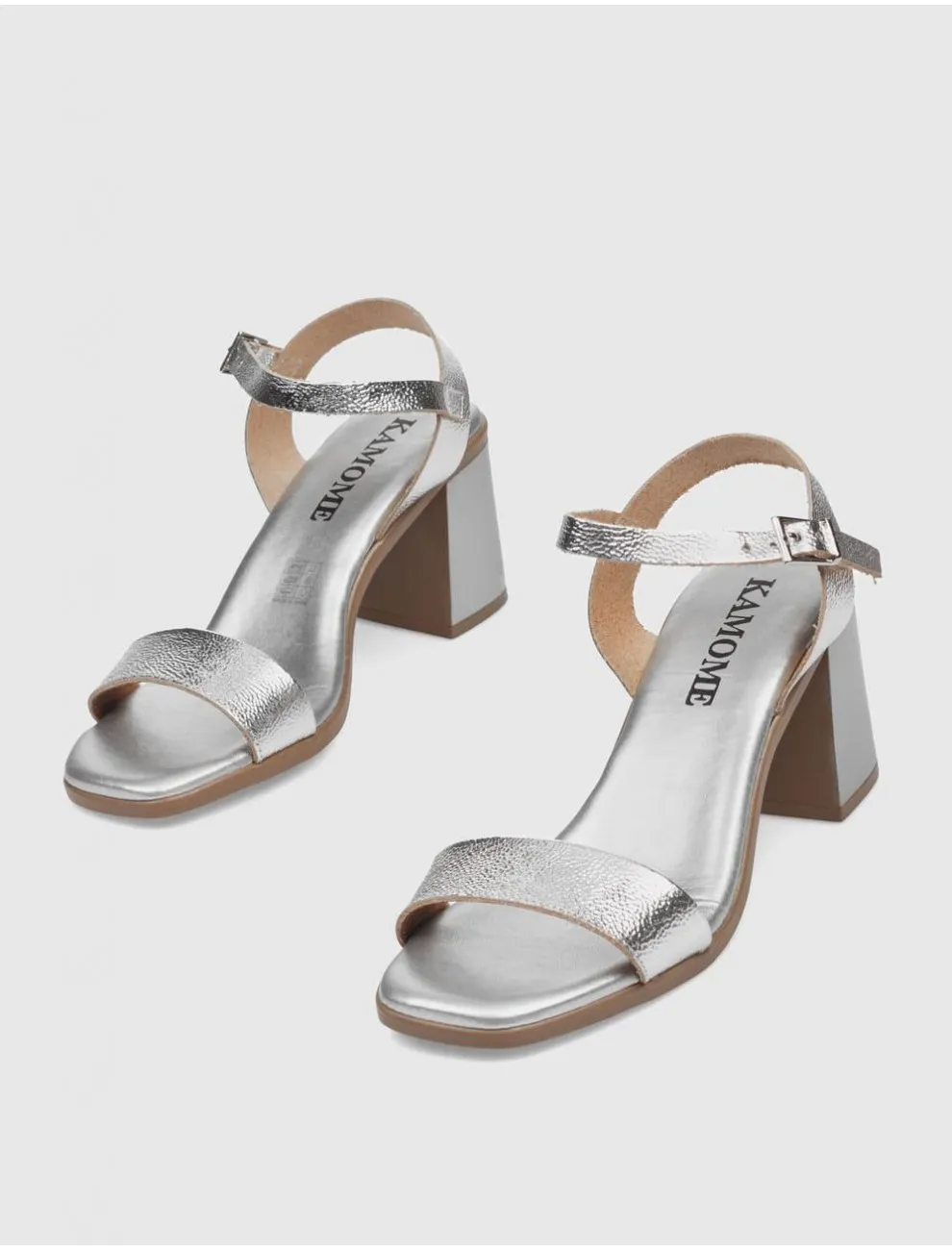 Sandalia Kamome Josephine Plata