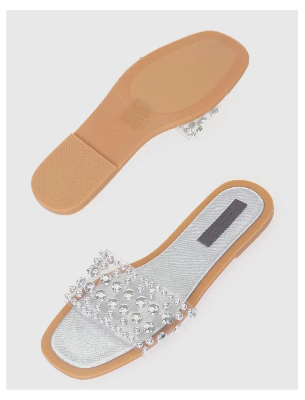 Sandalia Kamome Trends Cloe Plata